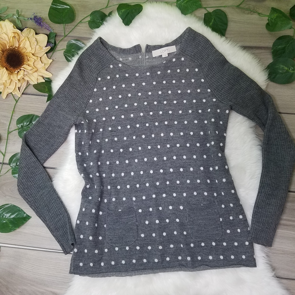 Loft Polka Dot Top